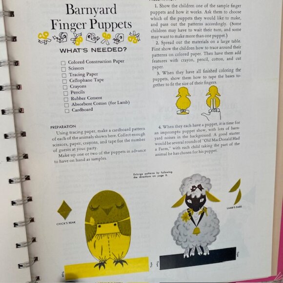 Betty Crocker "Parties for Children" Book -- Vintage MCM - Picture 6 of 10